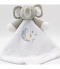 Doudou éléphant blanc Modèle Étoile