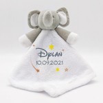 Doudou licorne blanche Modèle Licorne lune