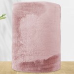 Plaid Polaire rose 130x160 personnalisé