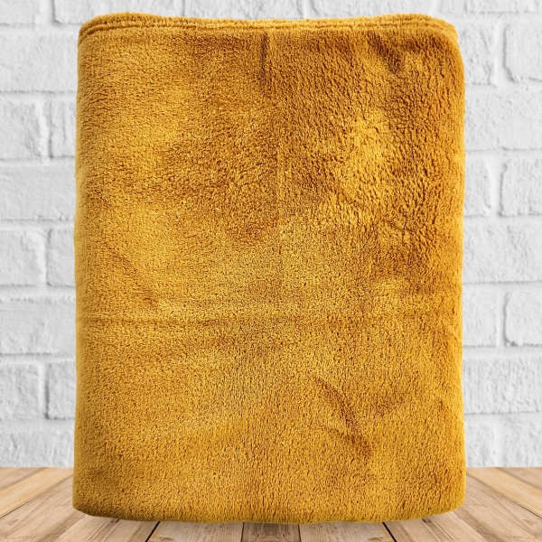 Plaid microfibre Anthracite 125x150 personnalisé