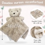 Doudou Hérisson Brodé