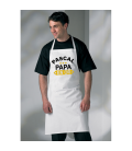 Tablier Papa en Or