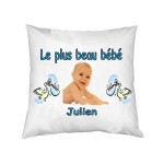 Coussin carré personnalisé