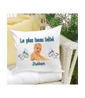 Coussin carré personnalisé