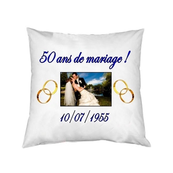Personnalisé Brodé Mr & Mrs Coussin-COLOMBES/mariage/anniversaire/Citation/Love