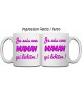 Mug Je suis une Maman qui déchire