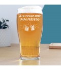 Verre à bière personnalisé - Modèle à la tienne