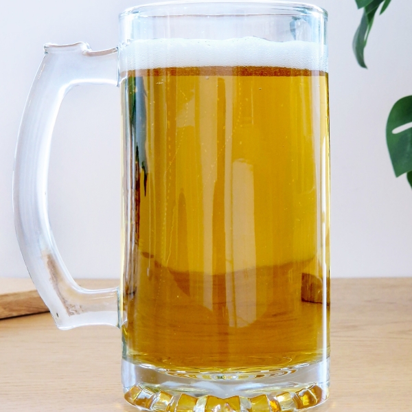 Chope à bière personnalisée - Modèle texte