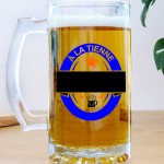 Chope à bière personnalisée - Modèle à la tienne