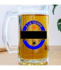 Chope à bière personnalisée - Modèle à la tienne