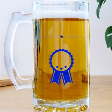 Chope à bière personnalisée - Modèle année