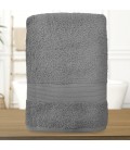 Serviette de bain Gris Foncé personnalisée - 450gr/m²