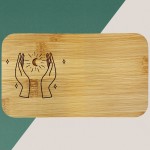 Lunchbox personnalisée avec votre texte - Modèle Lune