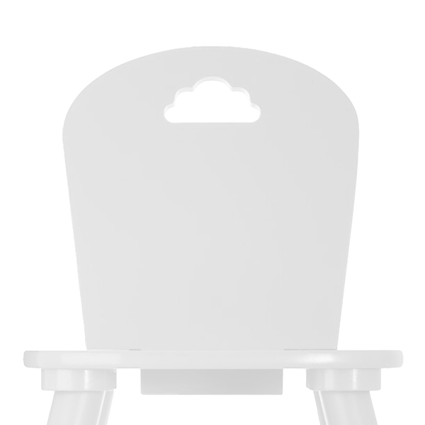 Chaise enfant blanche à personnaliser