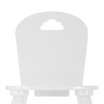 Chaise enfant blanche à personnaliser