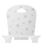Chaise enfant étoile à personnaliser