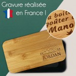 Lunchbox à personnaliser avec votre prénom - Modèle Montagne