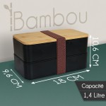 Lunchbox à personnaliser avec votre prénom - Modèle Montagne