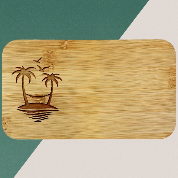 Lunchbox avec votre texte gravé - Modèle Plage