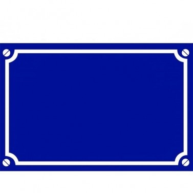 Plaque de rue à personnaliser