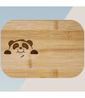 Boite à goûter à personnaliser pour enfant - Modèle Panda