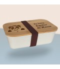 Boite à goûter à personnaliser pour enfant - Modèle Panda