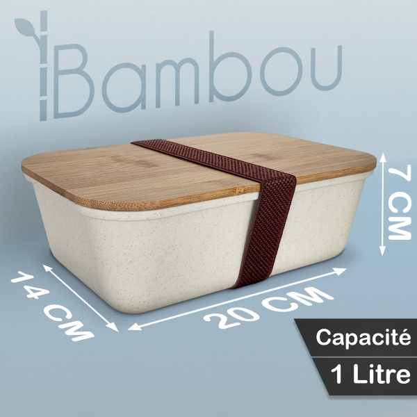 Boite à goûter gravée avec votre texte - Modèle Renard