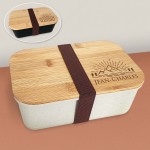 Boite à repas gravée avec votre prénom - Modèle Montagne