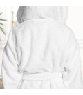Peignoir de bain blanc enfant