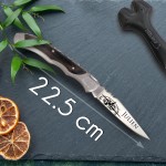 Couteau laguiole baroque gravé