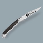 Couteau laguiole baroque gravé