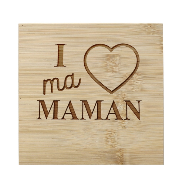 Boite à bijoux en bois personnalisée