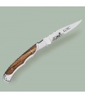Couteau laguiole bois marron personnalisé