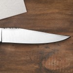 Couteau manche en frêne avec un prénom