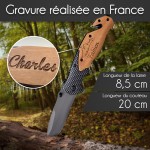 Couteau pliant personnalisé