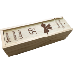 Caisse à Vin en bois à Graver