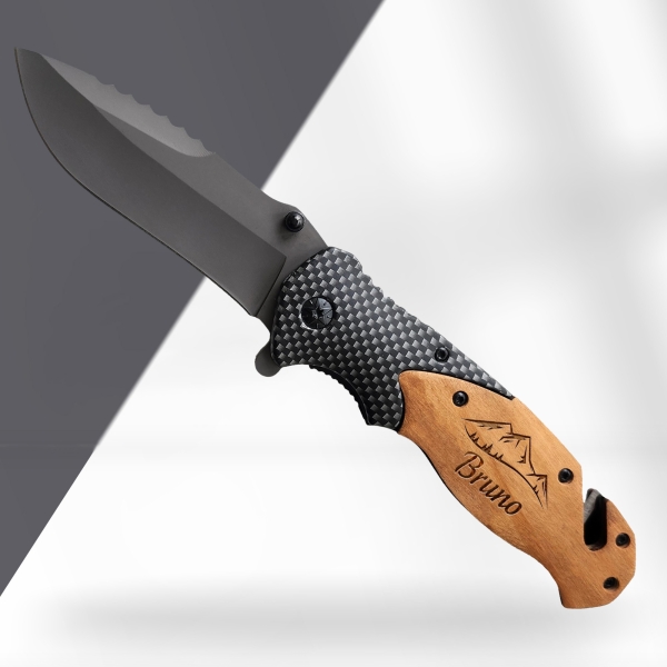 Couteau pliant personnalisé