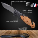Couteau pliant personnalisé