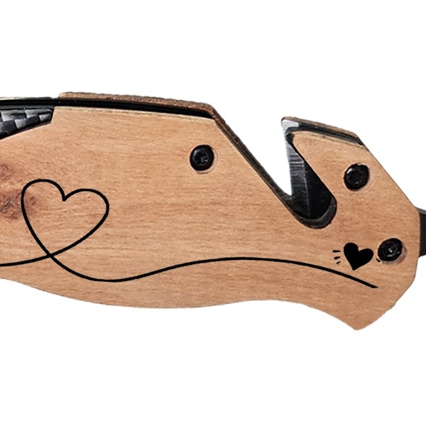 Couteau pliant personnalisé