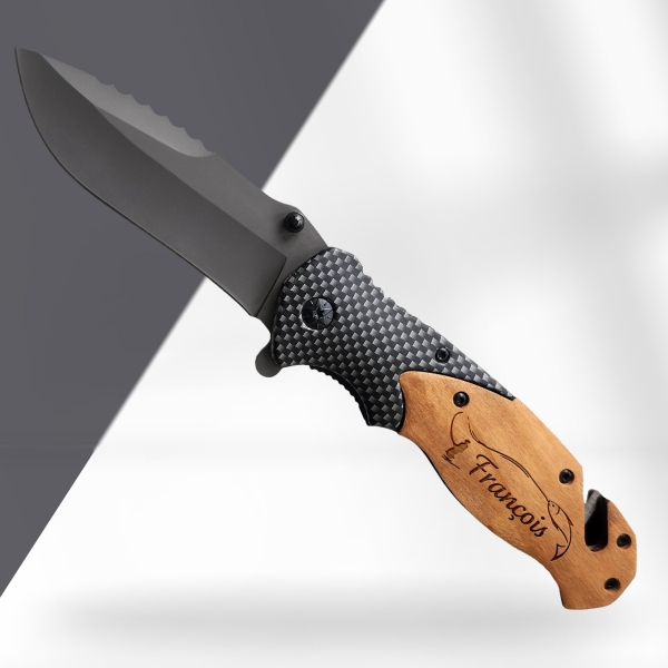 Couteau pliant personnalisé