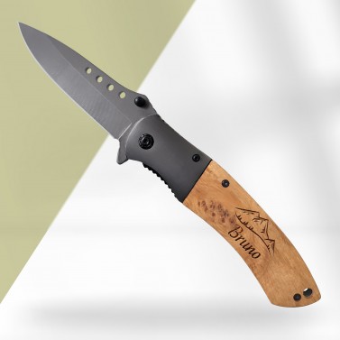 Couteau sécurité étoile personnalisé