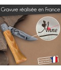 Couteau Opinel personnalisé
