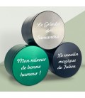 Grinder personnalisable - 3 coloris - Modèle Texte
