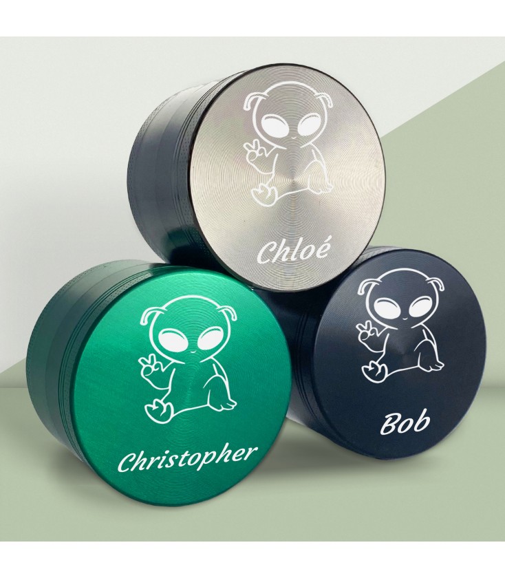 Petit grinder en acrylique de diamètre 6 cm pas cher de bonne qualité Petit grinder en acrylique de diamètre 6 cm pas cher de bonne qualité