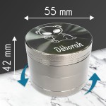 Grinder simple personnalisé - 3 coloris - Modèle Alien