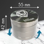 Grinder simple à personnaliser - Modèle Lion