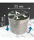 Grinder simple personnalisable - Modèle Majuscule