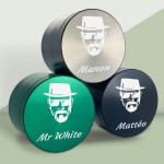 Grinder simple avec votre prénom gravé - Modèle Mr White