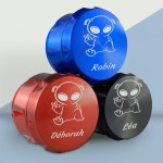 Grinder relief personnalisable - 3 coloris