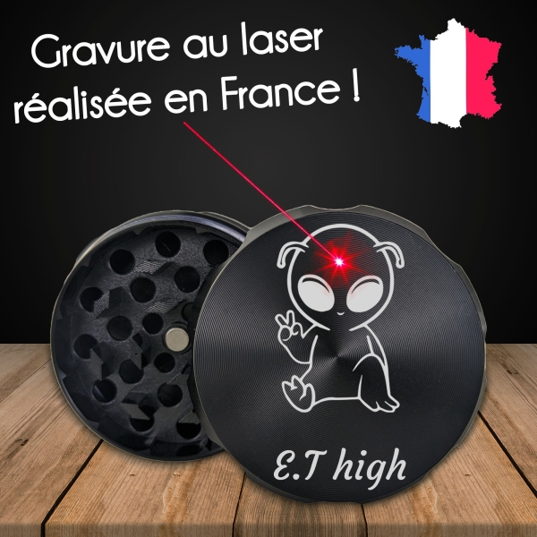 Grinder relief personnalisable - 3 coloris